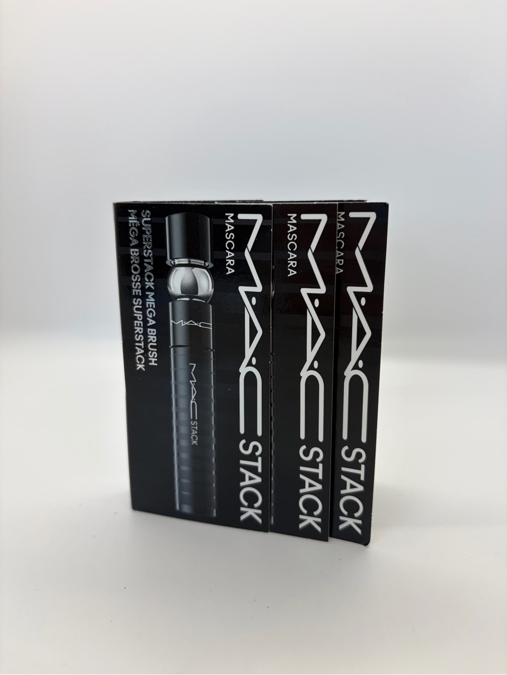 M.A.C  Superstack Volume Mascara Samples X3 .1 Fl oz